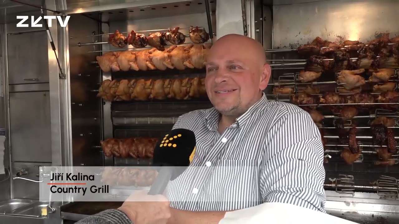 Stánkový prodej v Tachově