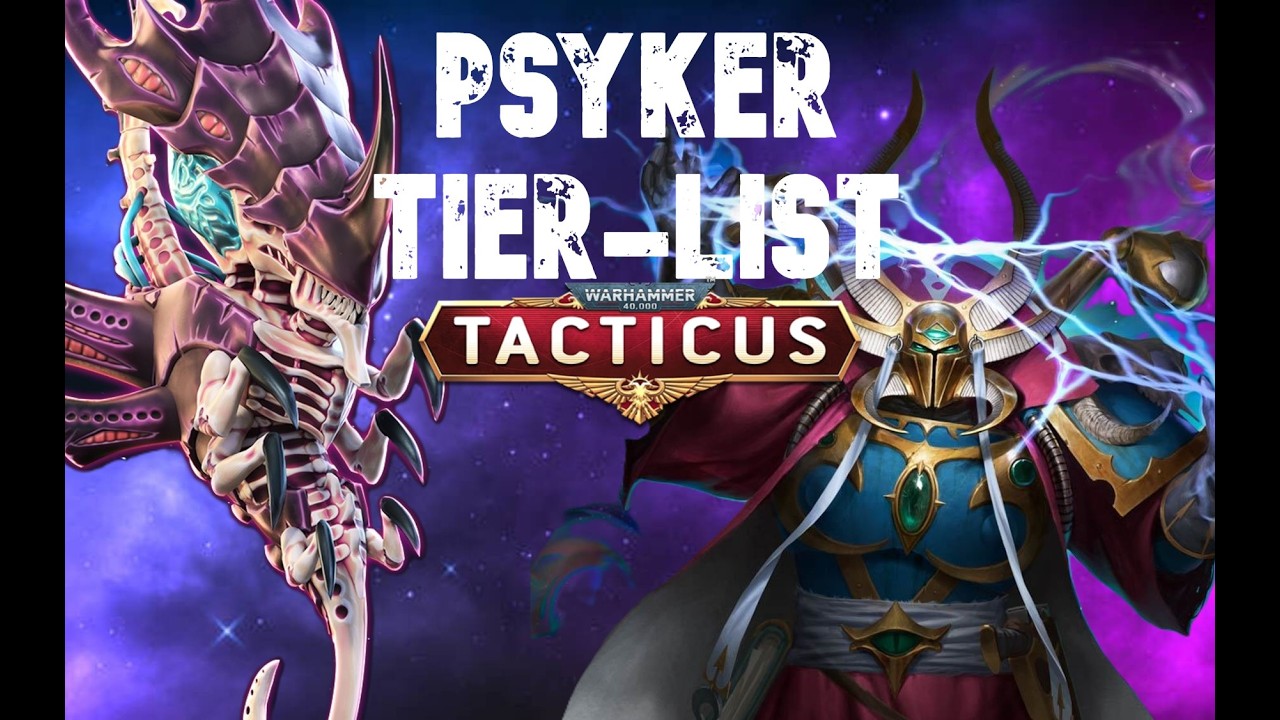 We Ranked Every Psyker in Tacticus (ft. Beef) | Heroes Gallery