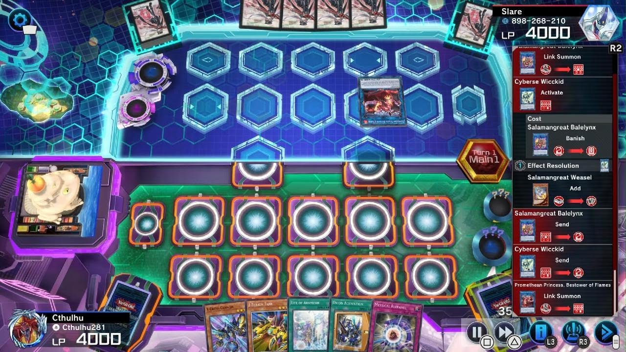 Yu-Gi-Oh! Master Duel dice Rally ABC vs royal rare Salamangreat