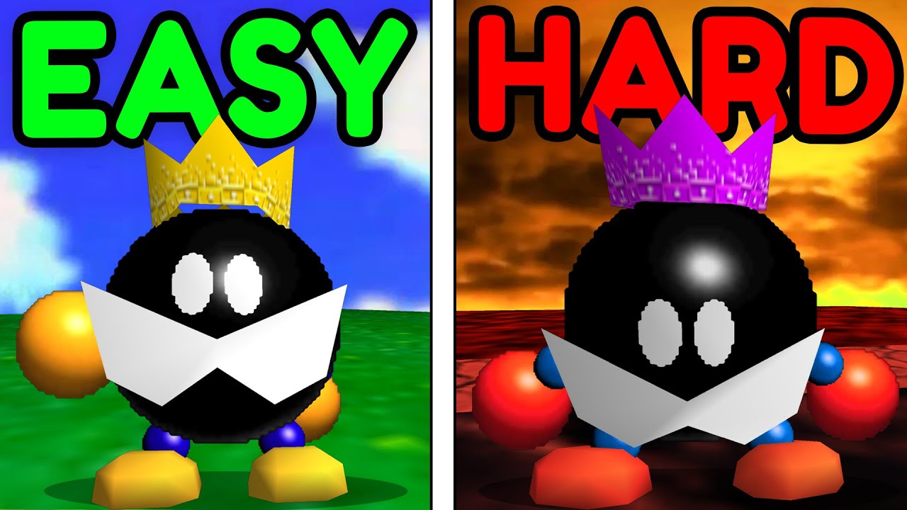 Mario 64 Bosses if they were HARDER (Custom Bosses)