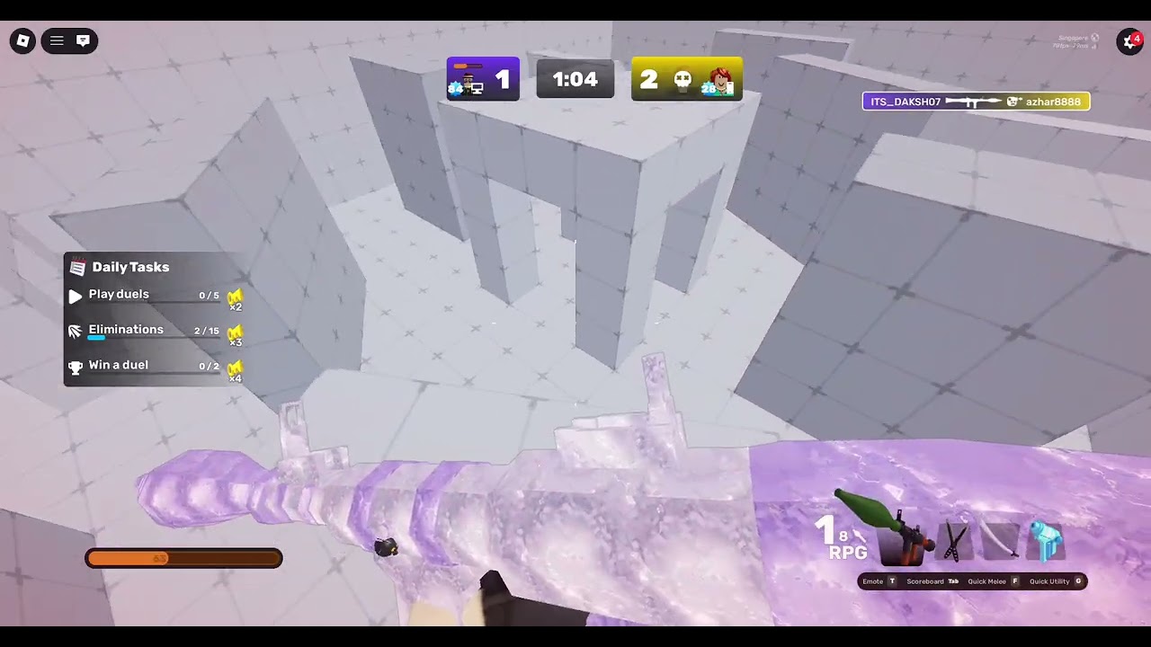 playing rivals part 14 # roblox #1v2