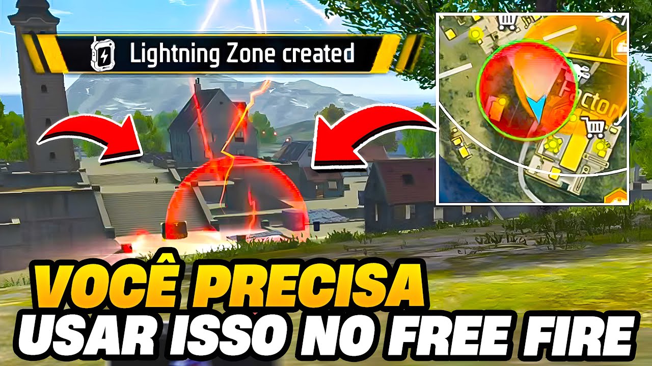 O ITEM SECRETO QUE NINGUÉM USA NO FREE FIRE!! ISSO É MUITO FORTE