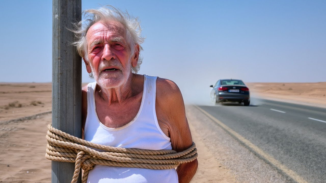 HIJOS ATAN A SU PADRE DE 75 AÑOS BAJO EL SOL... LO QUE PASÓ DESPUÉS LOS DEJÓ EN SHOCK