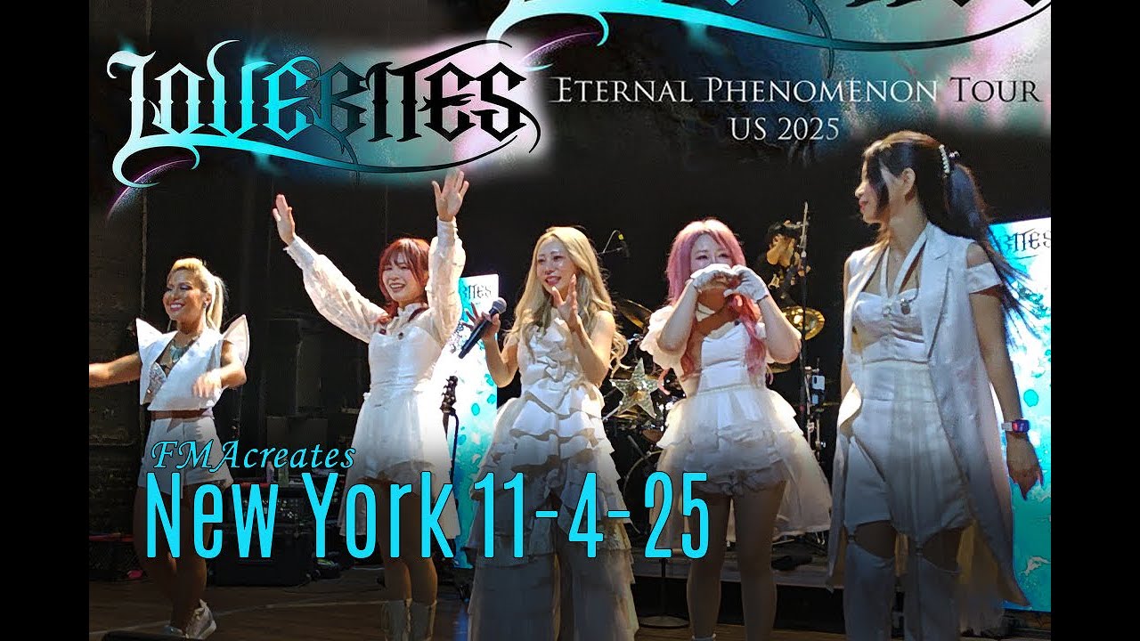 4K - 2025 LOVEBITES ラブバイツ (Eternal Phenomenon Tour US 2025) at The Gramercy Theatre in NEW YORK CITY