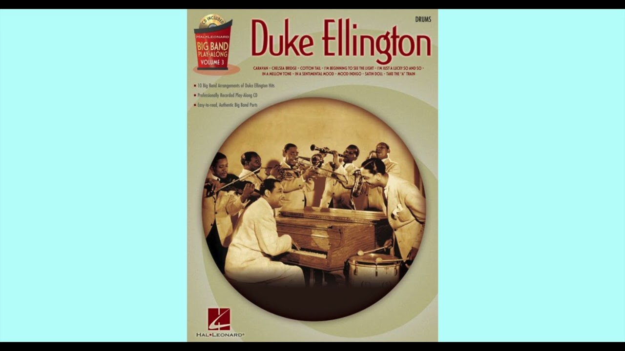 DRUMLESS TRACK CARAVAN Big Band Play Along Volume 3 Duke Ellington