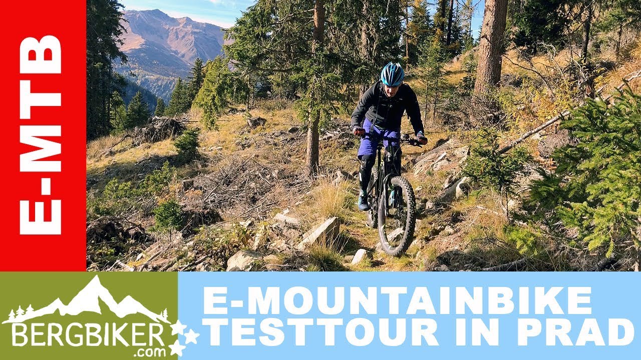 E MTB - E-Bike Tour in Vinschgau Prad am Stilfser Joch