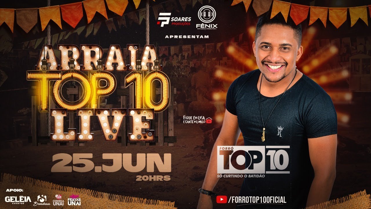 FORR&Oacute; TOP 10 LIVE #S&oacute;CurtindoOBatid&atilde;o