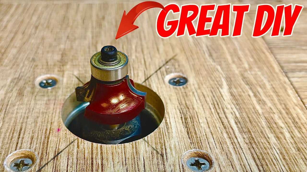 DON'T THROW AWAY LAMINATE! 2 SUPER-EASY DIY ROUTER TABLES!