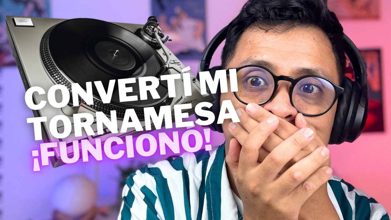 &iexcl;CONVIERTE tu TORNAMESA a BLUETOOTH! (Tutorial 2025)
