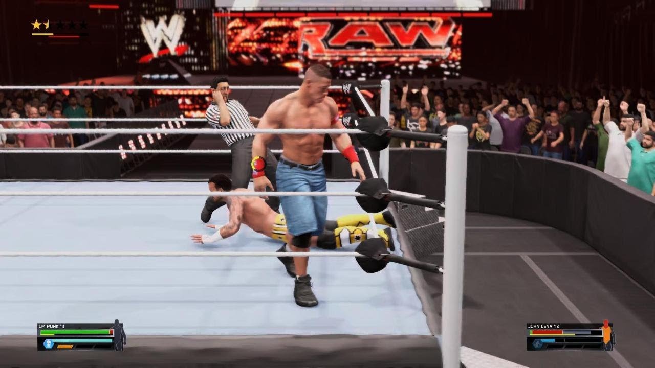 WWE 2K25 CM PUNK '11 VS JOHN CENA '11