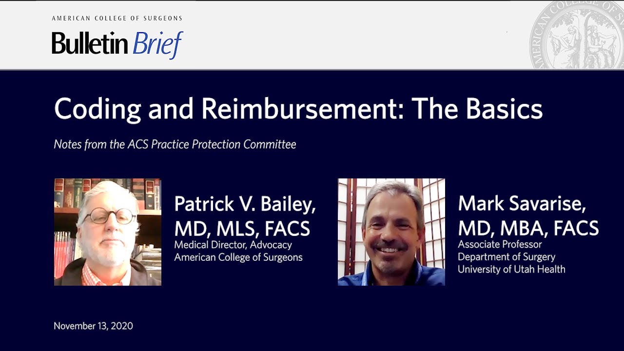 Coding and Reimbursement: The Basics