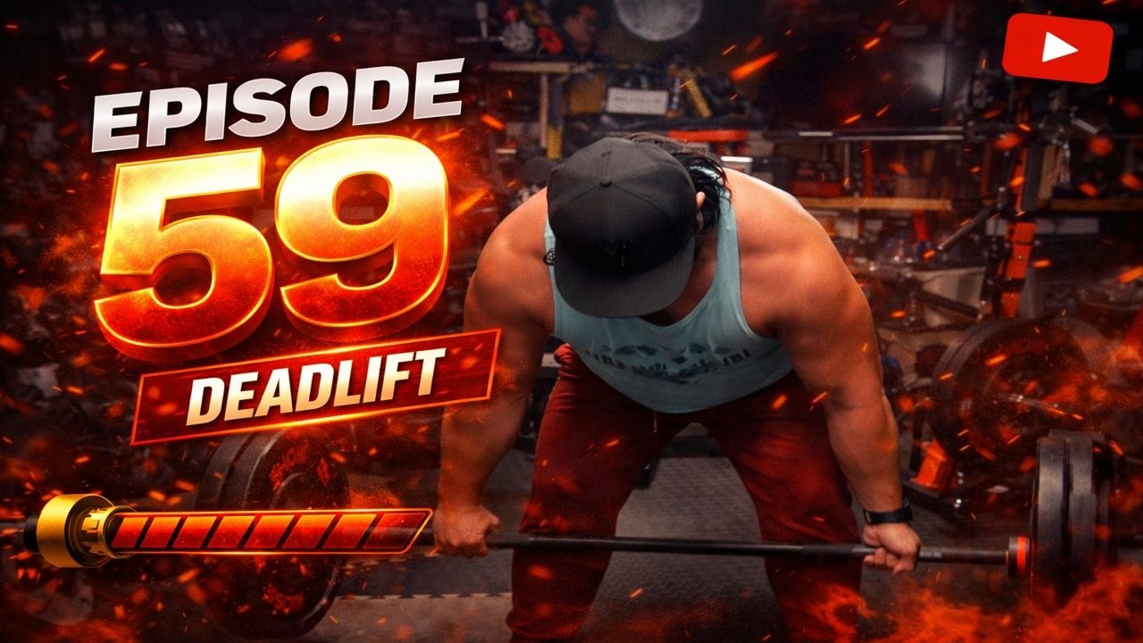 EP. 59: THE HEAVIEST PULL YET! | Cycle 4 Peak Week Deadlift PR (D2W3C4 97/365)