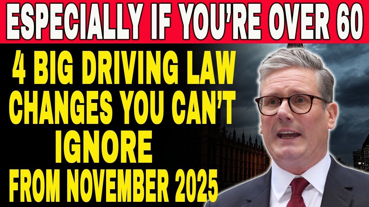 &ldquo;From November 2025: 4 Major UK Driving Law Changes Every Over-60 Driver Must Know!&rdquo;