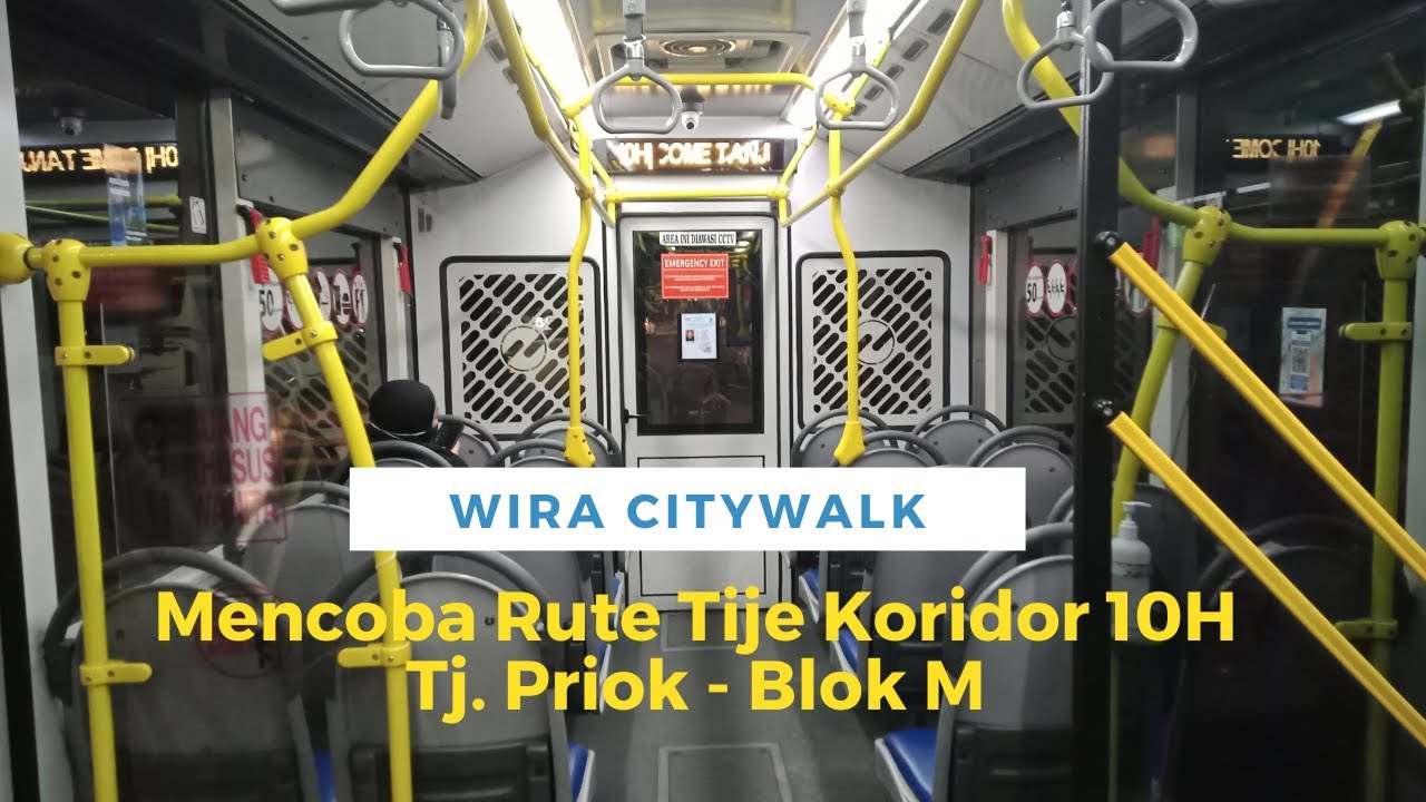 Hanya 1 Jam Naik TransJakarta Koridor 10H dari Tanjung Priok ke Blok M