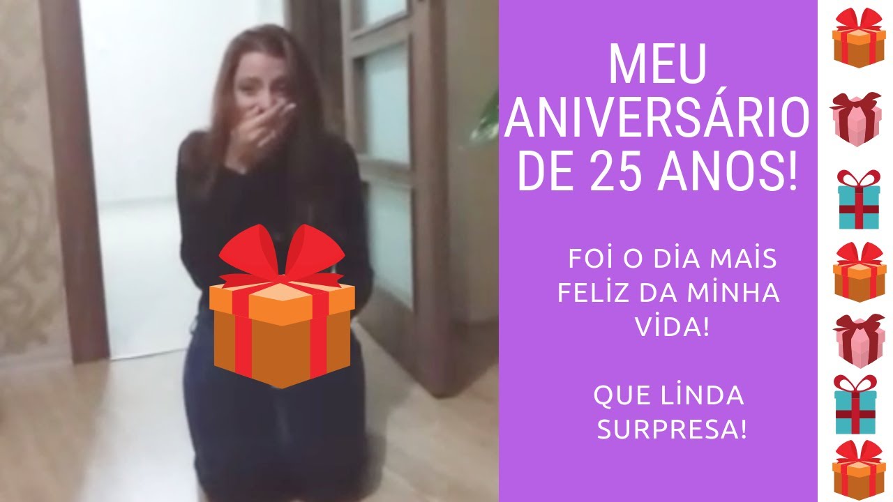 A maior surpresa da minha vida - Ele me fez chorar no dia do meu aniversario!