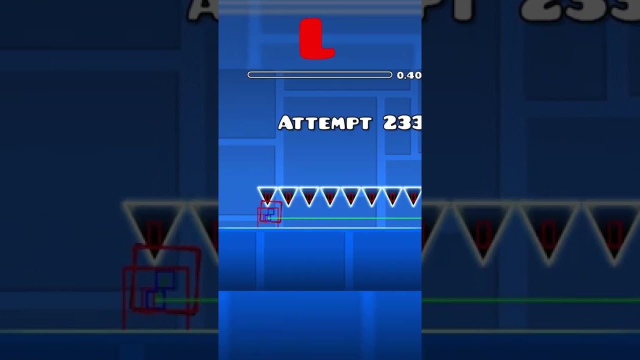 Can You Hit This FRAME PERFECT Jump? #shorts #geometrydash