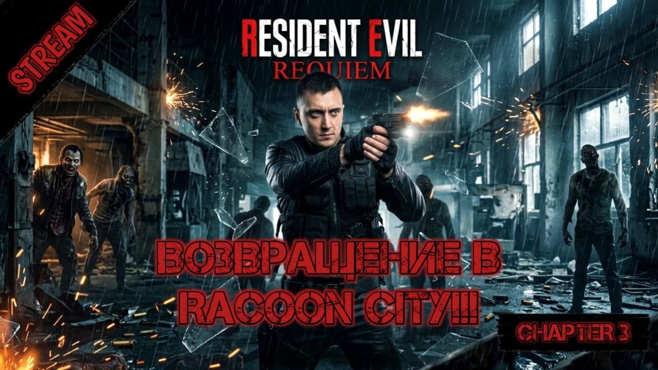 RESIDENT EVIL Requiem Прохождение часть 3 I 2K  HARD PLAY RTX 5080#shorts #residentevilrequiem