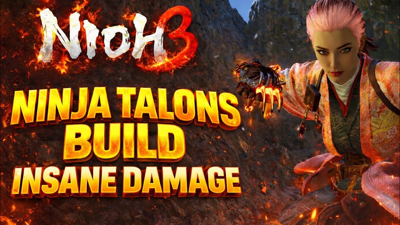 🔥This Ninja Talons Build BREAKS Nioh 3 (INSANE DAMAGE) #nioh3 #gaming #niohgameplay
