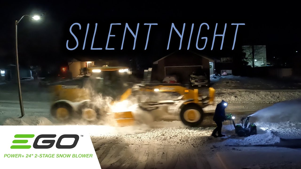 Silent & Powerful - EGO Snowblower on a Beautiful January Morning