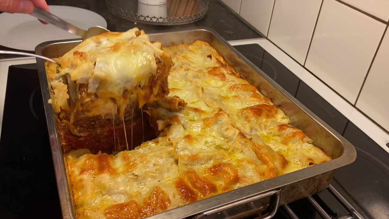 Лазанья, простой и хороший рецепт