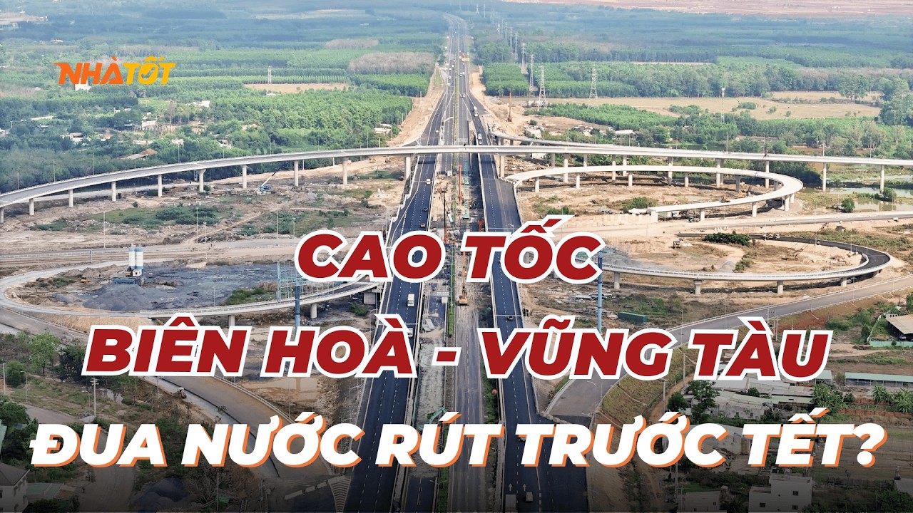 Đua Nước Rút Thông Xe 35km Cao Tốc Biên Hòa - Vũng Tàu Trước Tết #vungtau