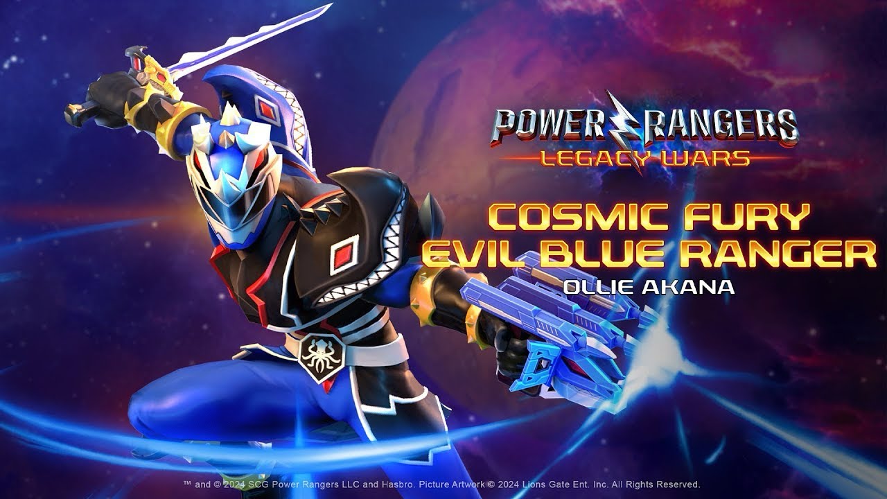 Evil Blue Ranger Ollie Akana | Power Rangers Legacy wars