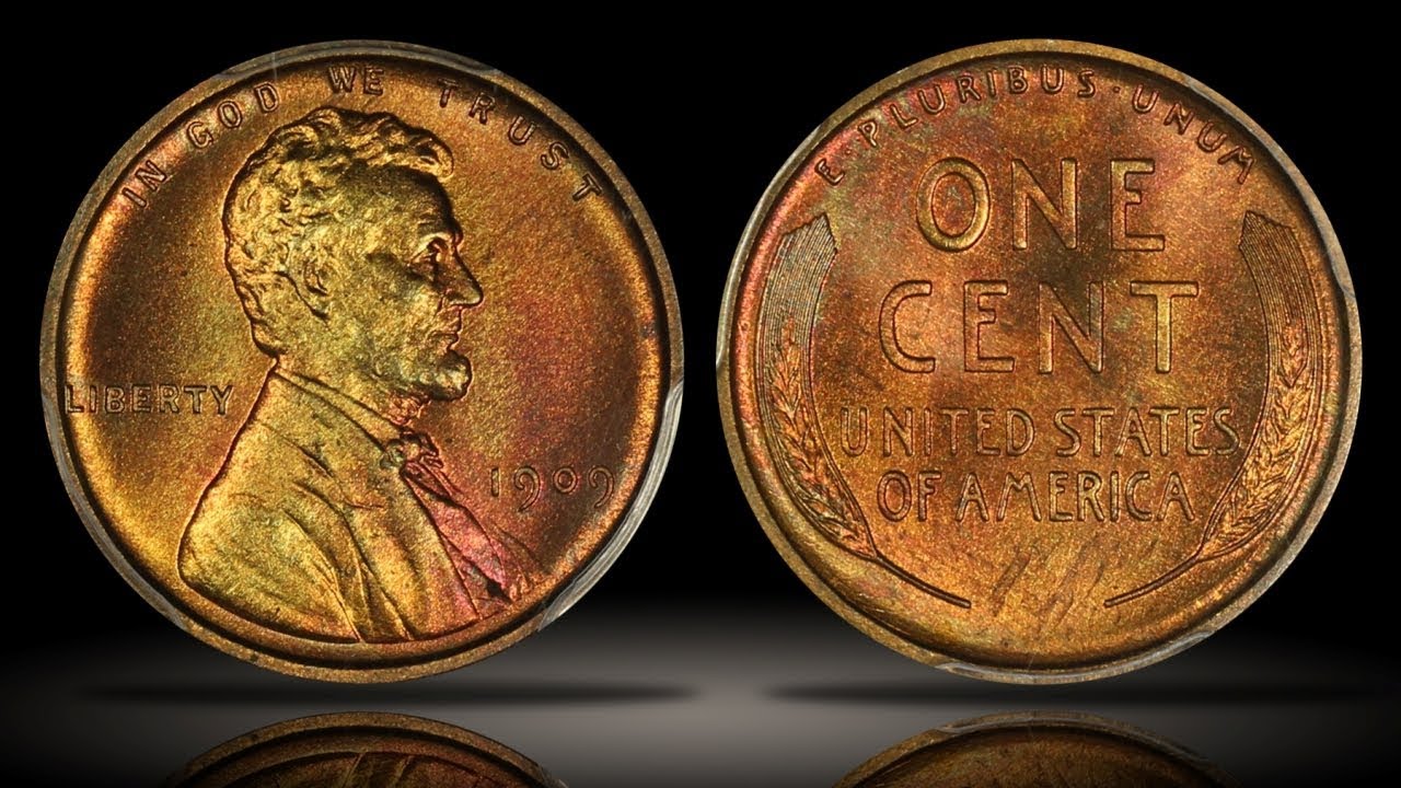 1909 Matte Proof Lincoln Cent PCGS PR66+RD Beautiful Colorful First Year MPL