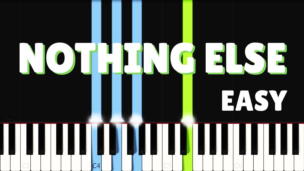 Cody Carnes - Nothing Else | EASY PIANO TUTORIAL by Synthly