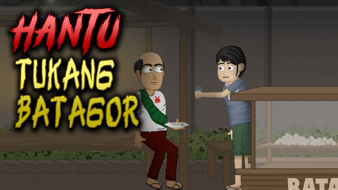 Batagor Vendor Ghost - Funny Cartoon Horror Animation - WargaNet Life