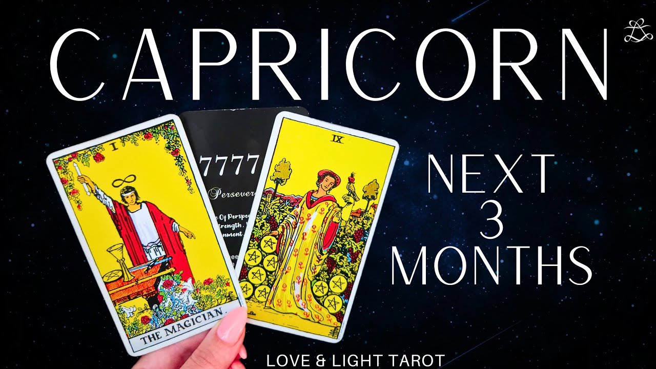 Capricorn♑️ Next 3 Months✨️ This Is Your Time! Transforming Your Entire Life