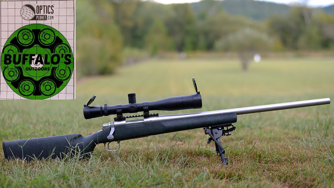 Remington 700 — группа из 5 выстрелов на 100 ярдов