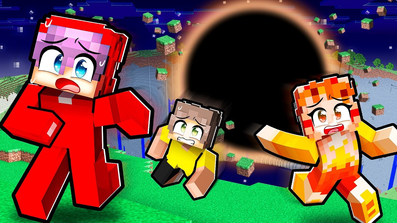 Minecraft But 1 Second = +1 Black Hole