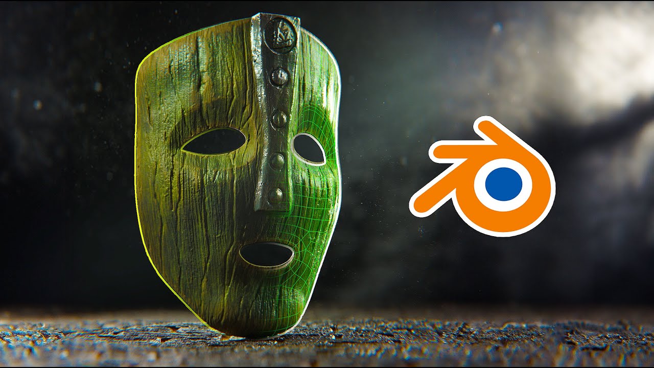 The MASK // Creating Mask in Blender