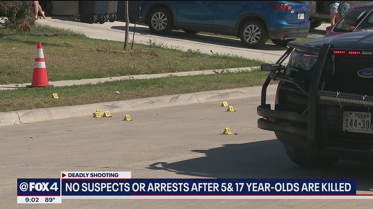 No suspects or arrests after 5, 17-year-olds are killed
