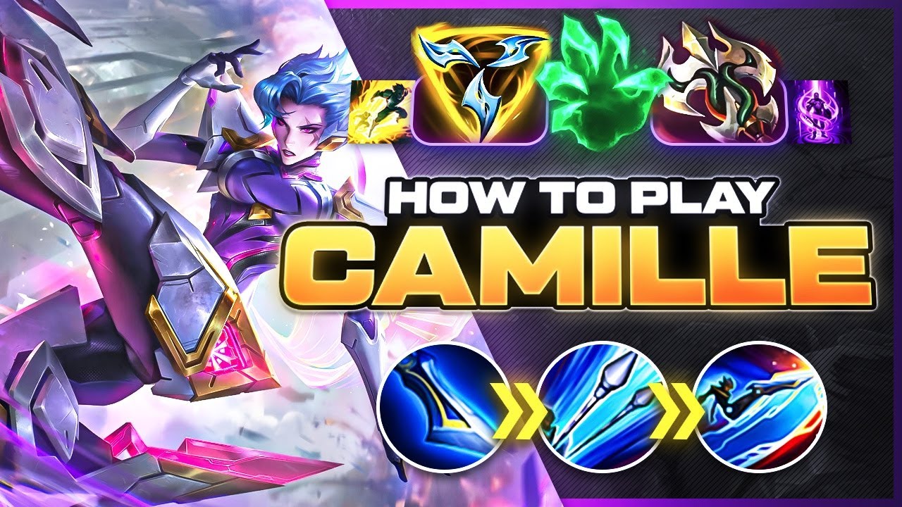 HOW TO PLAY CAMILLE SEASON 15 | BEST Build & Runes | Season 15 Camille guide | League of Legends