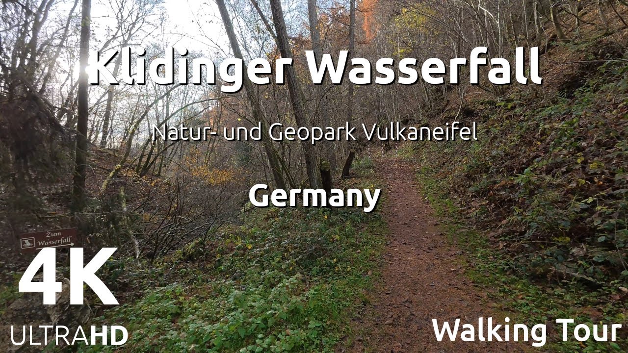 Klidinger Wasserfall: There & Back Again - Natur- und Geopark Vulkaneifel, Germany (4K Ultra HD)