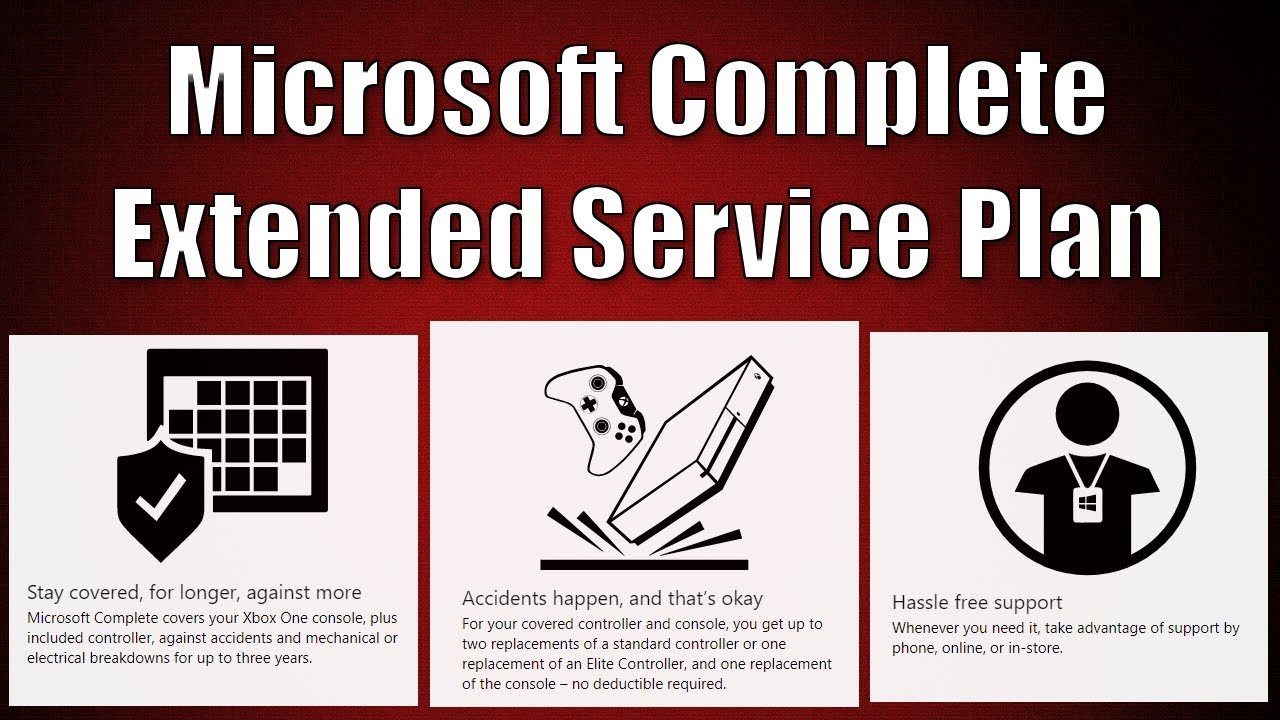 Microsoft Complete Extended Service Plan for Xbox One