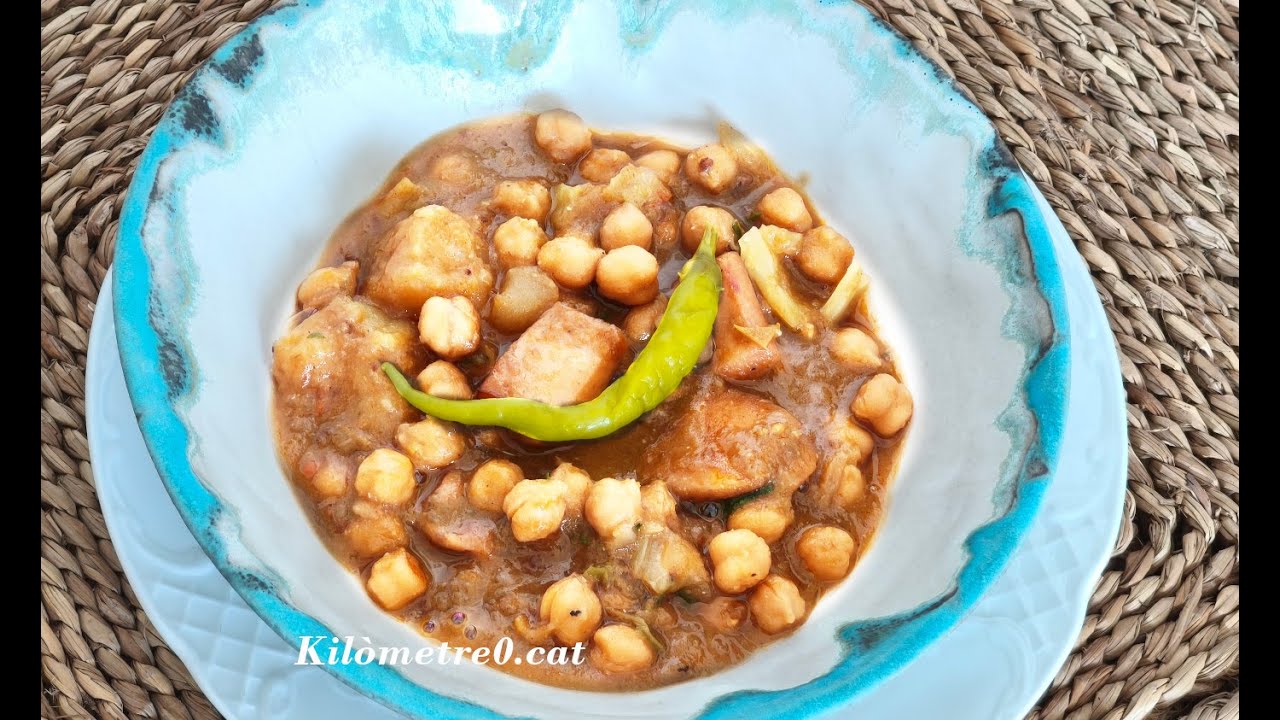 Sepia de con garbanzos – Un plato mallorquín irresistible