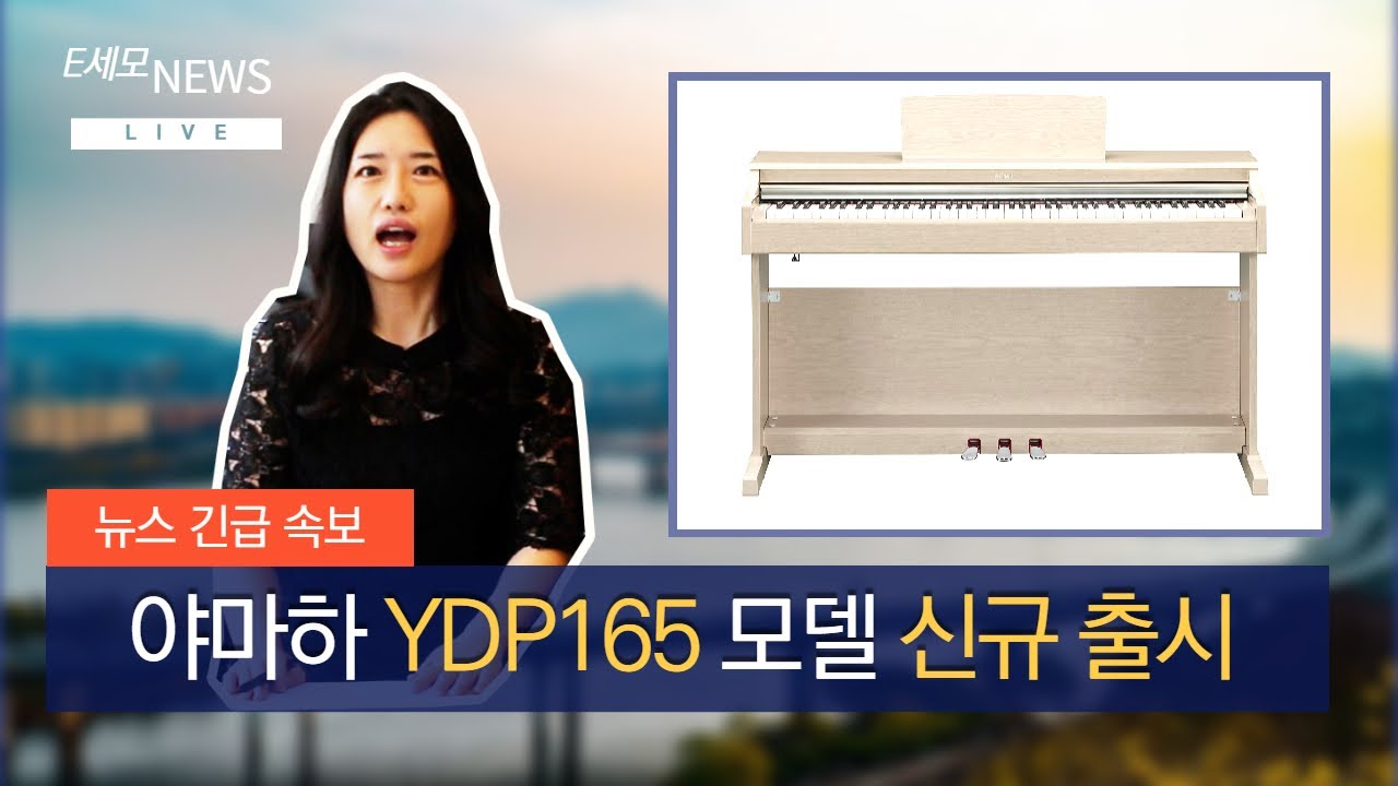 [피아노선생님이 말하는 디지털피아노] 미들급 왕좌의 귀환! 야마하 YDP165 리뷰 (제1탄)