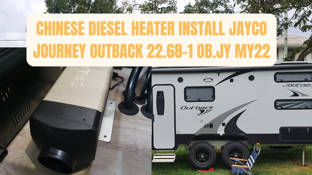 Diesel Heater in my 2022 Jayco Journey Outback 22ft Caravan (22.68-1 OB.JY MY22)