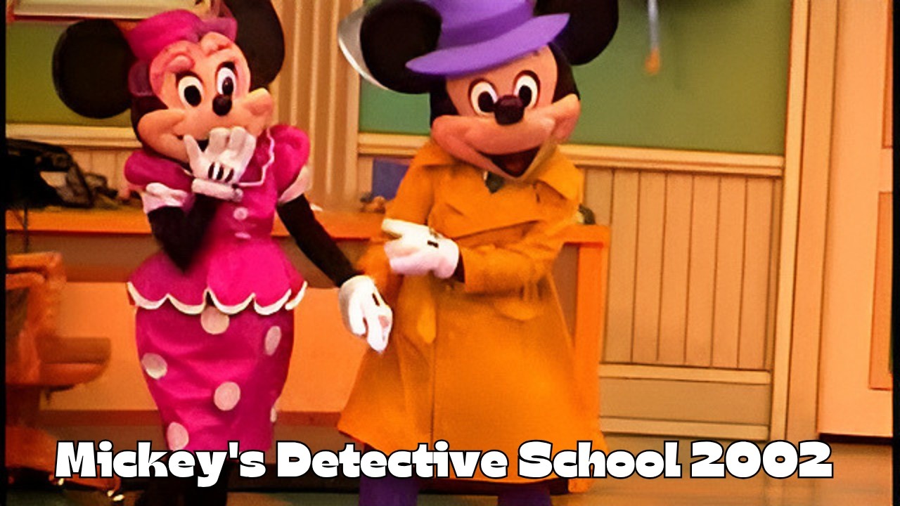 Mickey's Detective School Stage Show 2002  Disneyland Memories