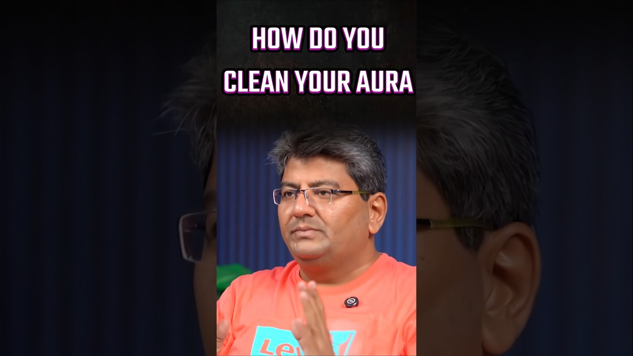 How Do You Clean Your Aura Ft. Kalyaan Kumar Jain #cleanthoughts #shorts #trending #angels #therapy