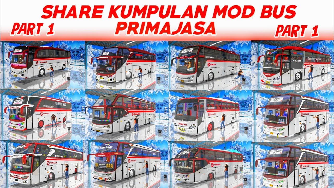 SHARE KUMPULAN MOD BUS PRIMAJASA | MOD BUSSID