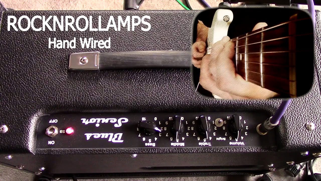 Mike Hermans Rocknroll Amps Blues Senior 4-6V6 Demo