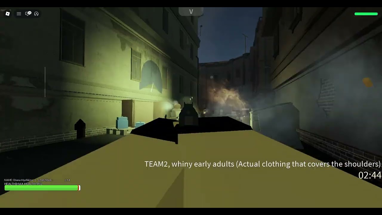 Noskow Alley BUT GUNS!!!!!