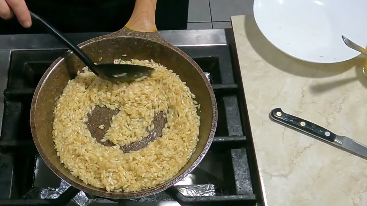 Risotto a la Huancaína con lomo saltado