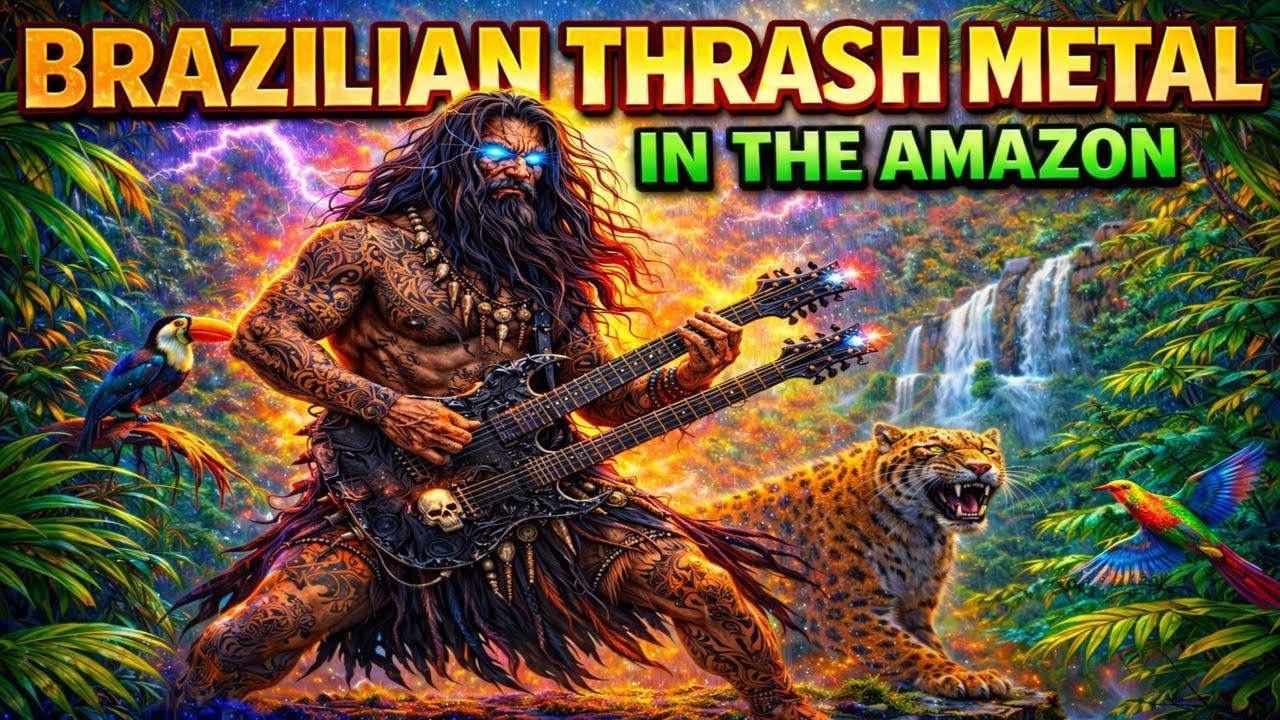 1 Hour of Brazilian Thrash Metal – 90s Old School Heavy Riffs, Fast & Brutal Chaos