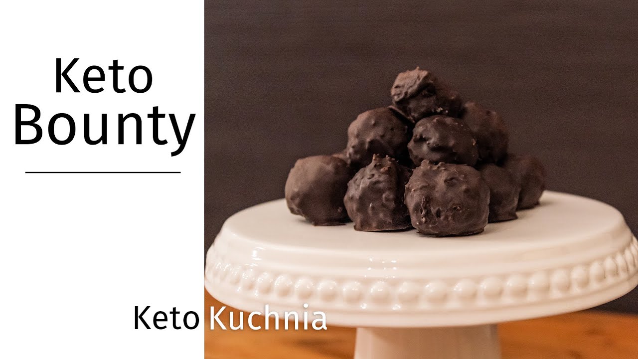 KETO BOUNTY | 4 Składniki | LOW Carb | Kulki kokosowe