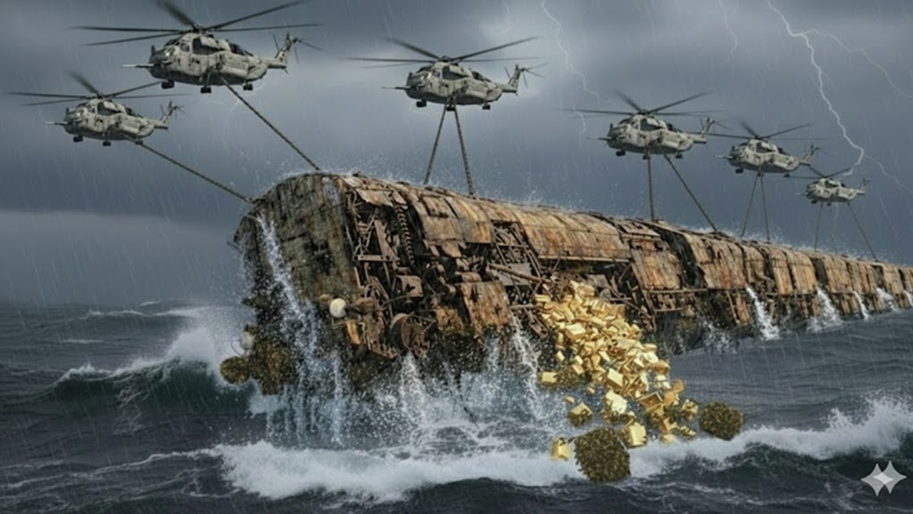 The Lost 300 Ton Nazi Gold Train 80 Years Underwater to Full Restoration