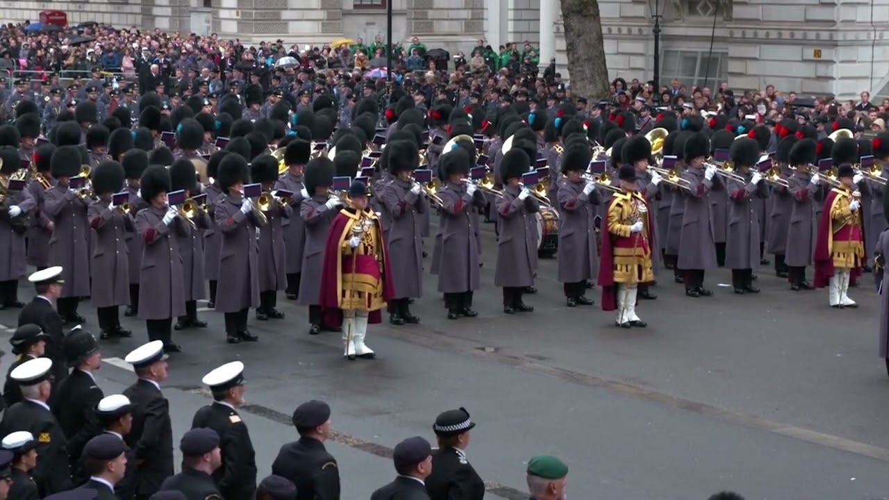 Remembrance Sunday Highlights: The Massed Bands of the Household Division Perform Elgar - Nimrod